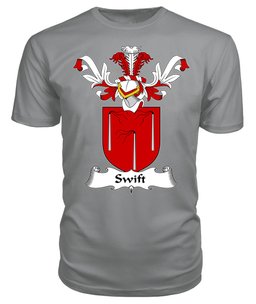 ScotsTee Shop Scottish Swift or Swifte Coat Of Arms Family Crest Scottish Gentry T Shirt