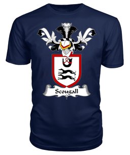 ScotsTee Shop Scottish Scougall Coat Of Arms Family Crest Scottish Gentry T Shirt