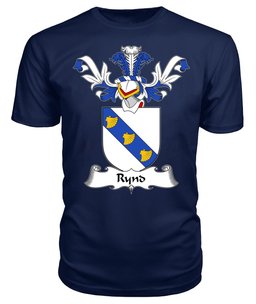 ScotsTee Shop Scottish Rynd Coat Of Arms Family Crest Scottish Gentry T Shirt