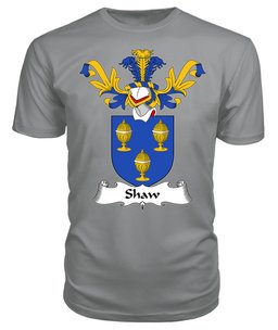 ScotsTee Shop Scottish Shaw Coat Of Arms Family Crest Scottish Gentry T Shirt