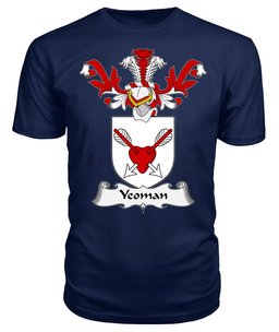 ScotsTee Shop Scottish Yeoman Coat Of Arms Family Crest Scottish Gentry T Shirt