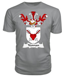 ScotsTee Shop Scottish Yeoman Coat Of Arms Family Crest Scottish Gentry T Shirt