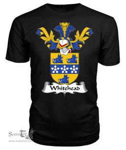 ScotsTee Shop Scottish Whitehead Coat Of Arms Family Crest Scottish Gentry T Shirt