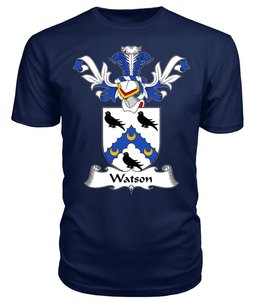 ScotsTee Shop Scottish Watson Coat Of Arms Family Crest Scottish Gentry T Shirt