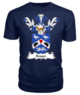 ScotsTee Shop Scottish Swan Coat Of Arms Family Crest Scottish Gentry T Shirt