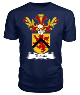 ScotsTee Shop Scottish Thoms Coat Of Arms Family Crest Scottish Gentry T Shirt