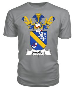 ScotsTee Shop Scottish Smollett Coat Of Arms Family Crest Scottish Gentry T Shirt