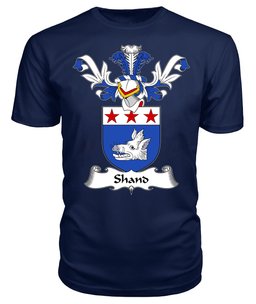 ScotsTee Shop Scottish Shand Coat Of Arms Family Crest Scottish Gentry T Shirt