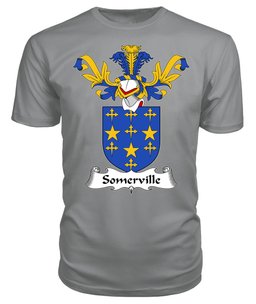 ScotsTee Shop Scottish Somerville Coat Of Arms Family Crest Scottish Gentry T Shirt