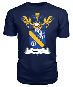 ScotsTee Shop Scottish Smellie Coat Of Arms Family Crest Scottish Gentry T Shirt