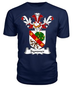 ScotsTee Shop Scottish Symmer Coat Of Arms Family Crest Scottish Gentry T Shirt