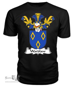 ScotsTee Shop Scottish Wardlaw Coat Of Arms Family Crest Scottish Gentry T Shirt