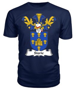 ScotsTee Shop Scottish Storie Coat Of Arms Family Crest Scottish Gentry T Shirt