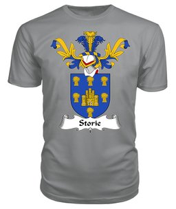 ScotsTee Shop Scottish Storie Coat Of Arms Family Crest Scottish Gentry T Shirt