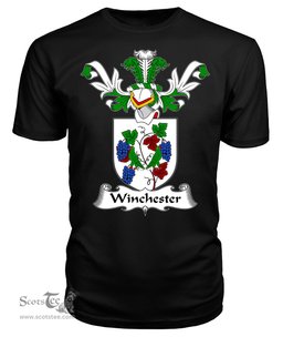 ScotsTee Shop Scottish Winchester Coat Of Arms Family Crest Scottish Gentry T Shirt