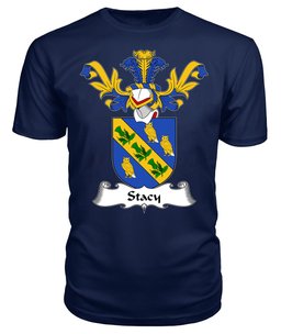 ScotsTee Shop Scottish Stacy Coat Of Arms Family Crest Scottish Gentry T Shirt