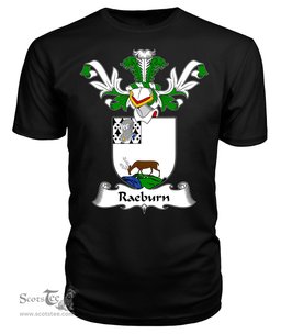 ScotsTee Shop Scottish Raeburn Coat Of Arms Family Crest Scottish Gentry T Shirt