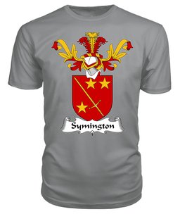 ScotsTee Shop Scottish Symington Coat Of Arms Family Crest Scottish Gentry T Shirt