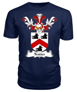 ScotsTee Shop Scottish Trotter Coat Of Arms Family Crest Scottish Gentry T Shirt