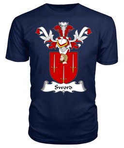 ScotsTee Shop Scottish Sword Coat Of Arms Family Crest Scottish Gentry T Shirt