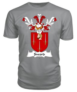 ScotsTee Shop Scottish Sword Coat Of Arms Family Crest Scottish Gentry T Shirt