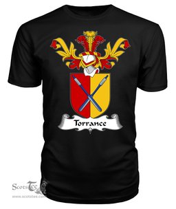 ScotsTee Shop Scottish Torrance Coat Of Arms Family Crest Scottish Gentry T Shirt
