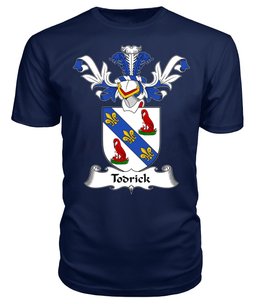 ScotsTee Shop Scottish Todrick Coat Of Arms Family Crest Scottish Gentry T Shirt