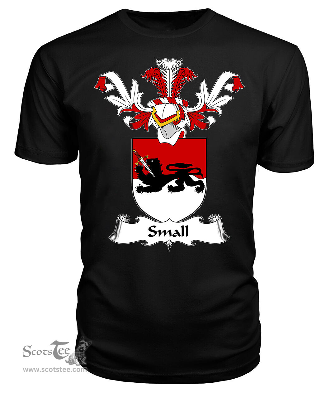 ScotsTee Shop Scottish Small Coat Of Arms Family Crest Scottish Gentry T Shirt