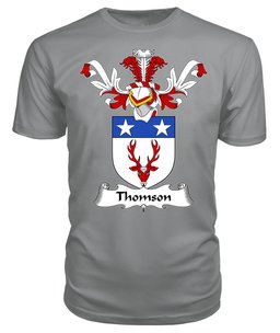 ScotsTee Shop Scottish Thomson Coat Of Arms Family Crest Scottish Gentry T Shirt