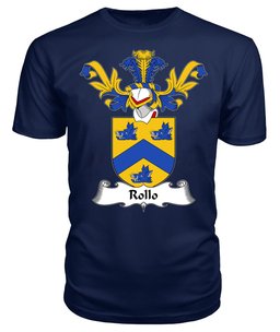 ScotsTee Shop Scottish Rollo Coat Of Arms Family Crest Scottish Gentry T Shirt
