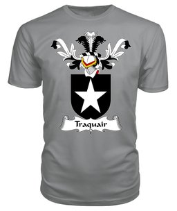 ScotsTee Shop Scottish Traquair Coat Of Arms Family Crest Scottish Gentry T Shirt