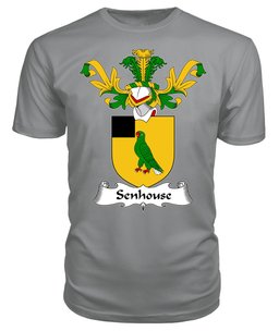 ScotsTee Shop Scottish Senhouse Coat Of Arms Family Crest Scottish Gentry T Shirt