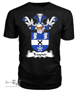 ScotsTee Shop Scottish Traynor Coat Of Arms Family Crest Scottish Gentry T Shirt