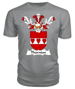 ScotsTee Shop Scottish Thornton Coat Of Arms Family Crest Scottish Gentry T Shirt