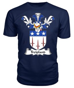 ScotsTee Shop Scottish Treipland Coat Of Arms Family Crest Scottish Gentry T Shirt