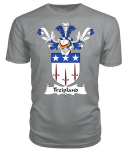 ScotsTee Shop Scottish Treipland Coat Of Arms Family Crest Scottish Gentry T Shirt