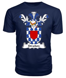 ScotsTee Shop Scottish Straiton Coat Of Arms Family Crest Scottish Gentry T Shirt