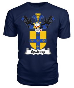 ScotsTee Shop Scottish Spalding Coat Of Arms Family Crest Scottish Gentry T Shirt