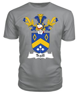 ScotsTee Shop Scottish Traill Coat Of Arms Family Crest Scottish Gentry T Shirt