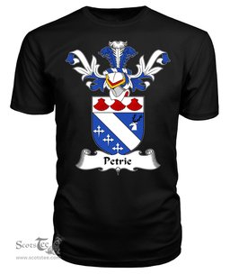 ScotsTee Shop Scottish Petrie Coat Of Arms Family Crest Scottish Gentry T Shirt