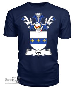 ScotsTee Shop Scottish Ure Coat Of Arms Family Crest Scottish Gentry T Shirt