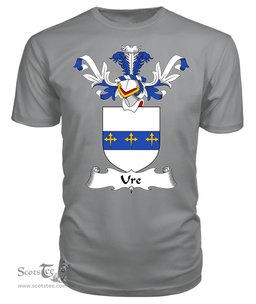ScotsTee Shop Scottish Ure Coat Of Arms Family Crest Scottish Gentry T Shirt