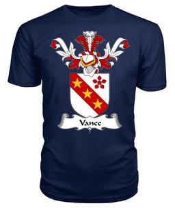 ScotsTee Shop Scottish Vance Coat Of Arms Family Crest Scottish Gentry T Shirt