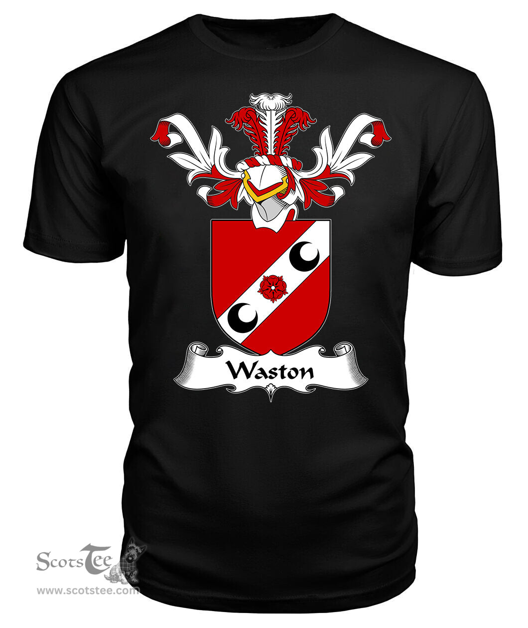ScotsTee Shop Scottish Waston Coat Of Arms Family Crest Scottish Gentry T Shirt
