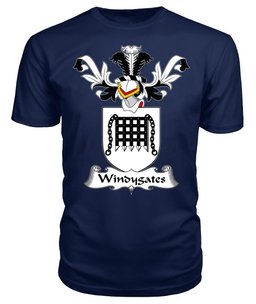 ScotsTee Shop Scottish Windygates Coat Of Arms Family Crest Scottish Gentry T Shirt