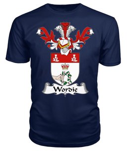 ScotsTee Shop Scottish Wordie Coat Of Arms Family Crest Scottish Gentry T Shirt
