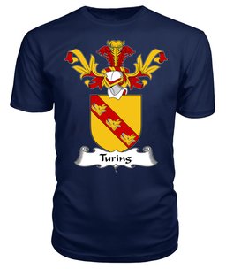 ScotsTee Shop Scottish Turing Coat Of Arms Family Crest Scottish Gentry T Shirt