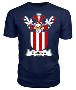 ScotsTee Shop Scottish Ruthven Coat Of Arms Family Crest Scottish Gentry T Shirt