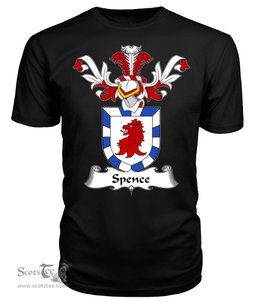 ScotsTee Shop Scottish Spence Coat Of Arms Family Crest Scottish Gentry T Shirt