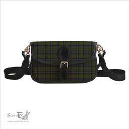 ScotsTee Shop Scottish MacMillan Hunting Modern SC Tartan Women's Chain Crossbody Bag Square Bag